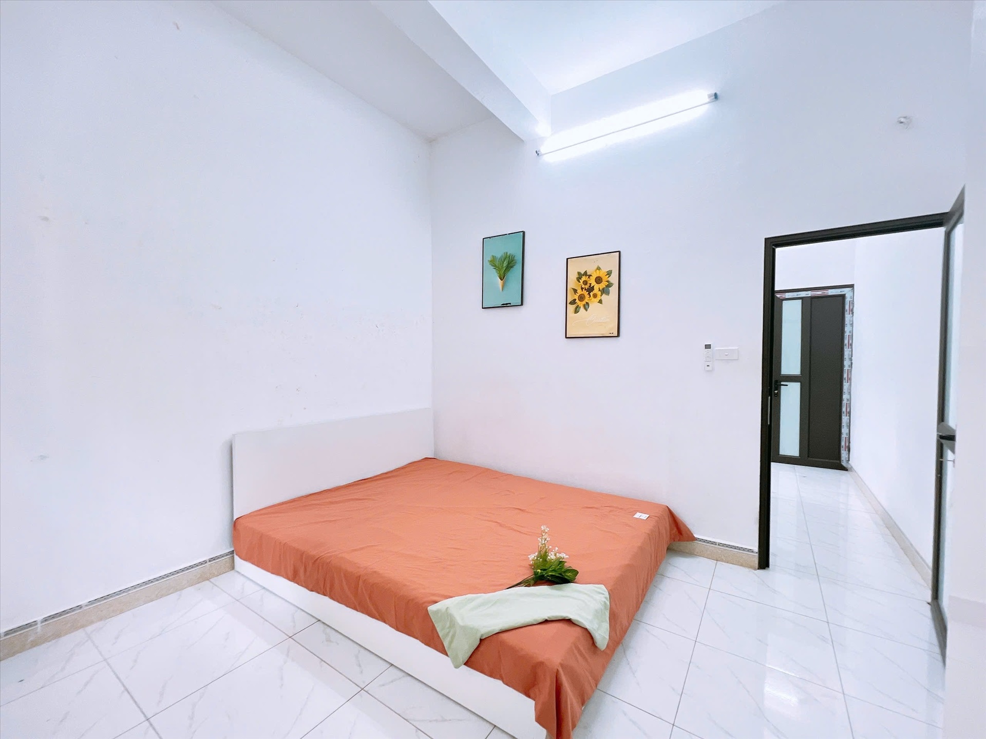 Phòng trọ 1 Phòng ngủ 25m2 tại Happyhomes Hồ Tùng Mậu - Cầu Giấy - Phòng ngủ