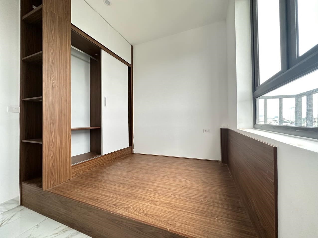 Phòng trọ 2 Phòng ngủ 25m2 tại NV Home Đồng Me - Nam Từ Liêm - Phòng ngủ