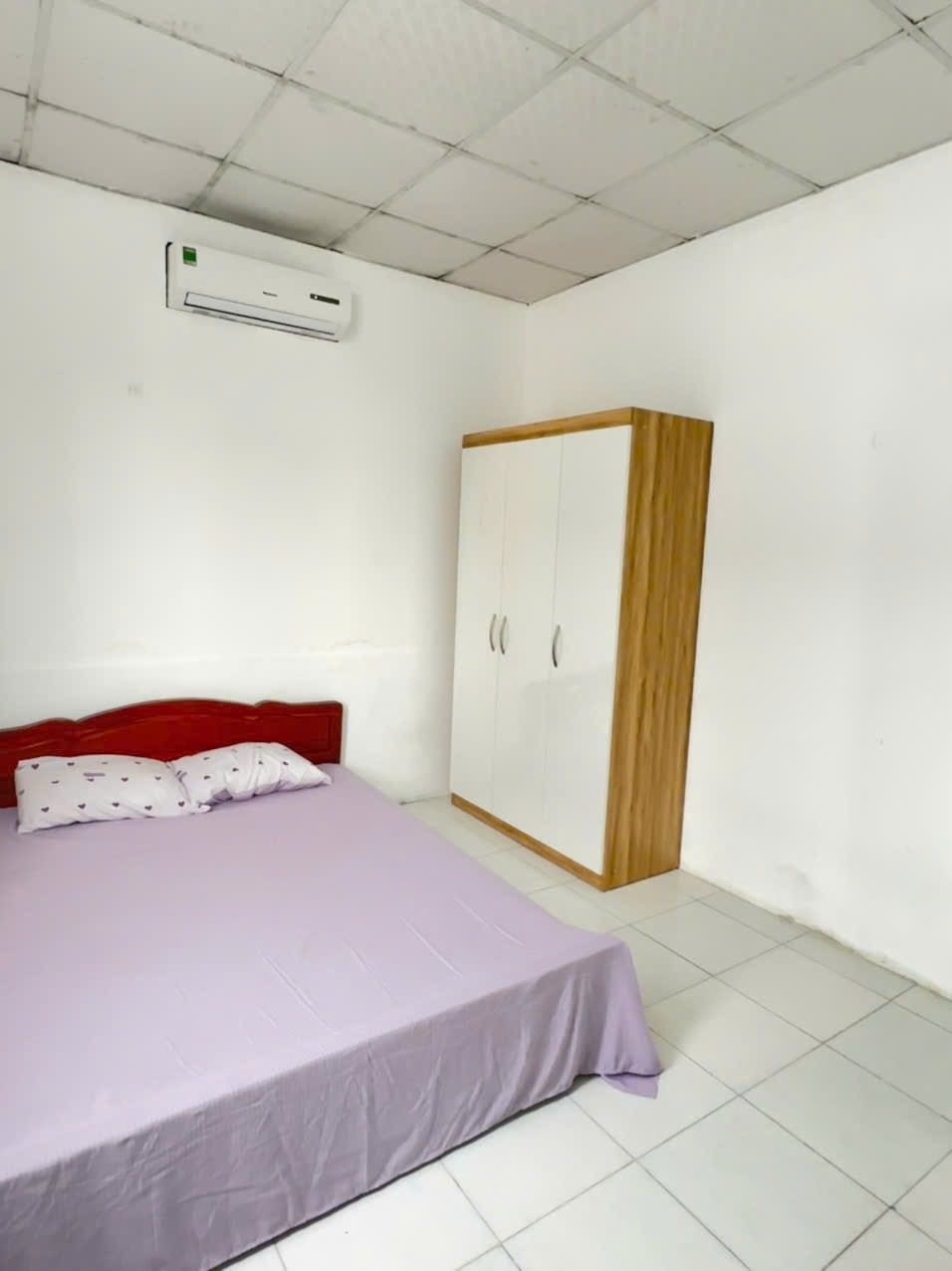 Phòng trọ Studio 25m2 tại Time House 2 Trần Duy Hưng - Cầu Giấy - Phòng ngủ