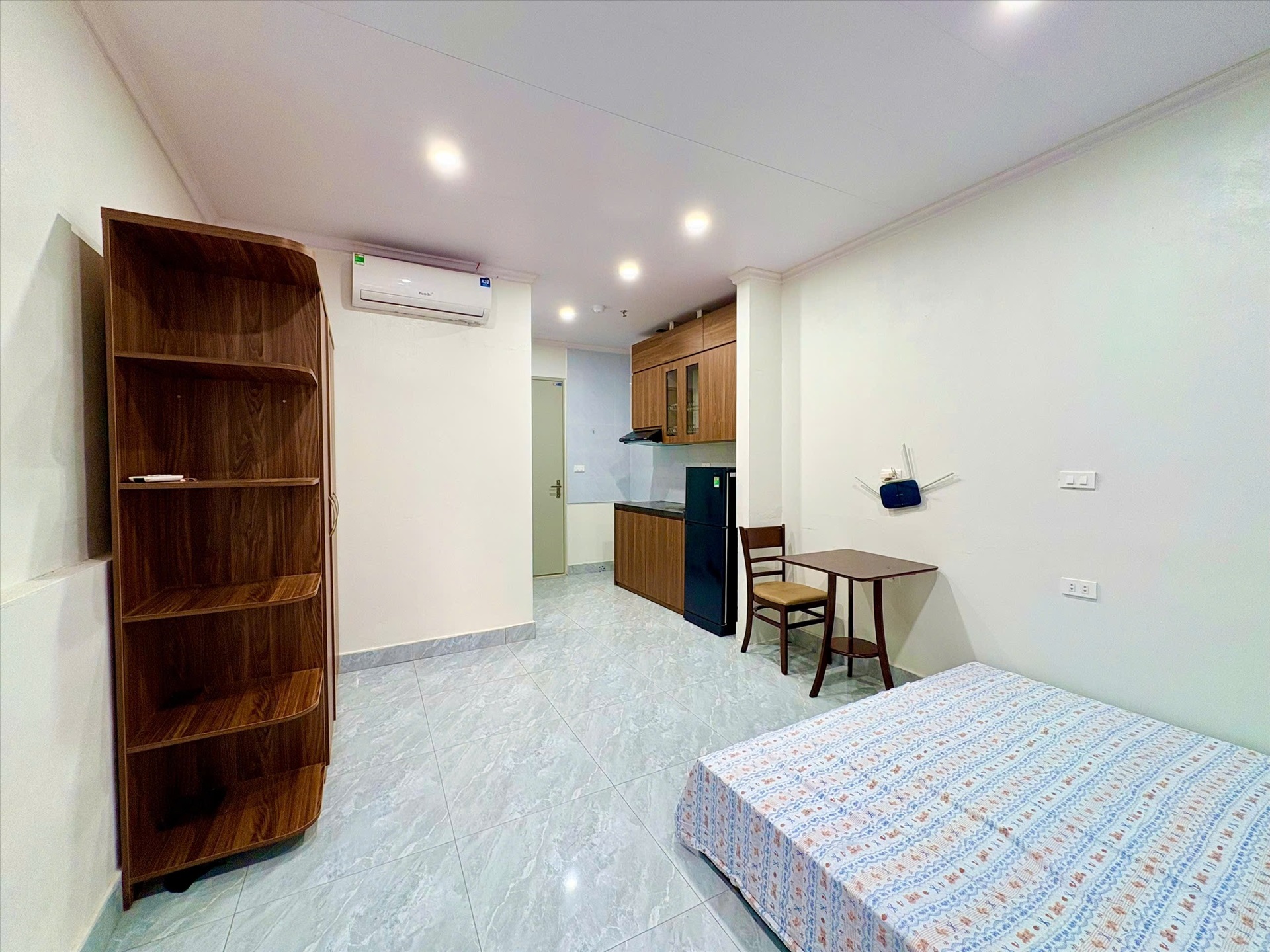 Phòng trọ Studio 30m2 tại Time House Đình Thôn - Nam Từ Liêm - Phòng ngủ