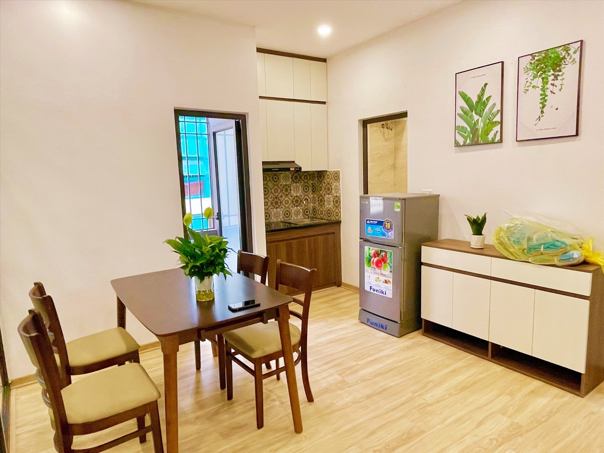 Phòng trọ 1 Phòng ngủ 45m2 tại Suha Home 1 Cầu Giấy - Cầu Giấy - Phòng khách