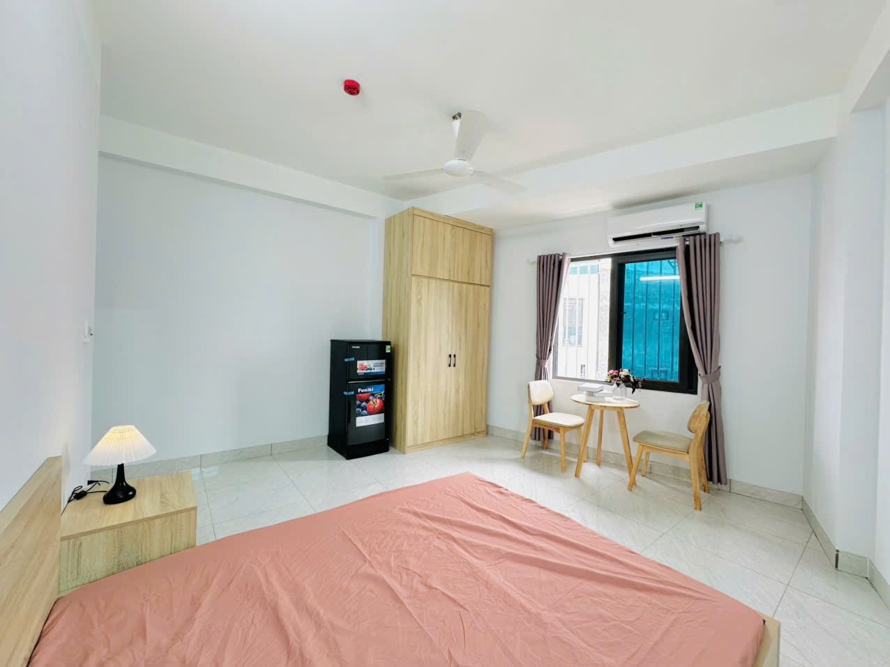 Phòng trọ Studio 27m2 tại CH Home Mễ Trì Thượng - Nam Từ Liêm - Phòng ngủ