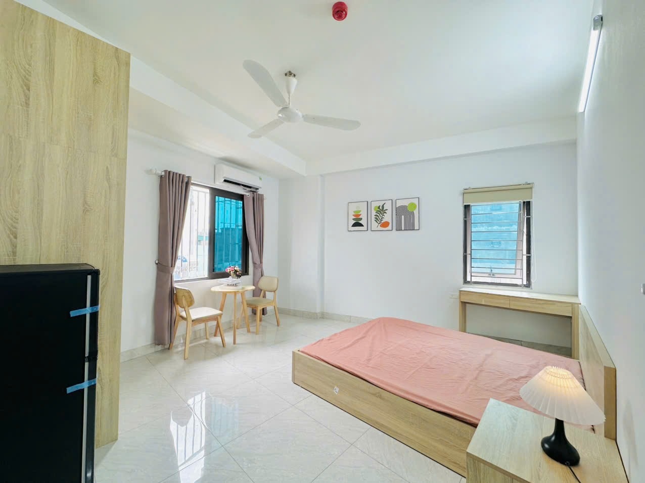 Phòng trọ Studio 27m2 tại CH Home Mễ Trì Thượng - Nam Từ Liêm - Phòng ngủ