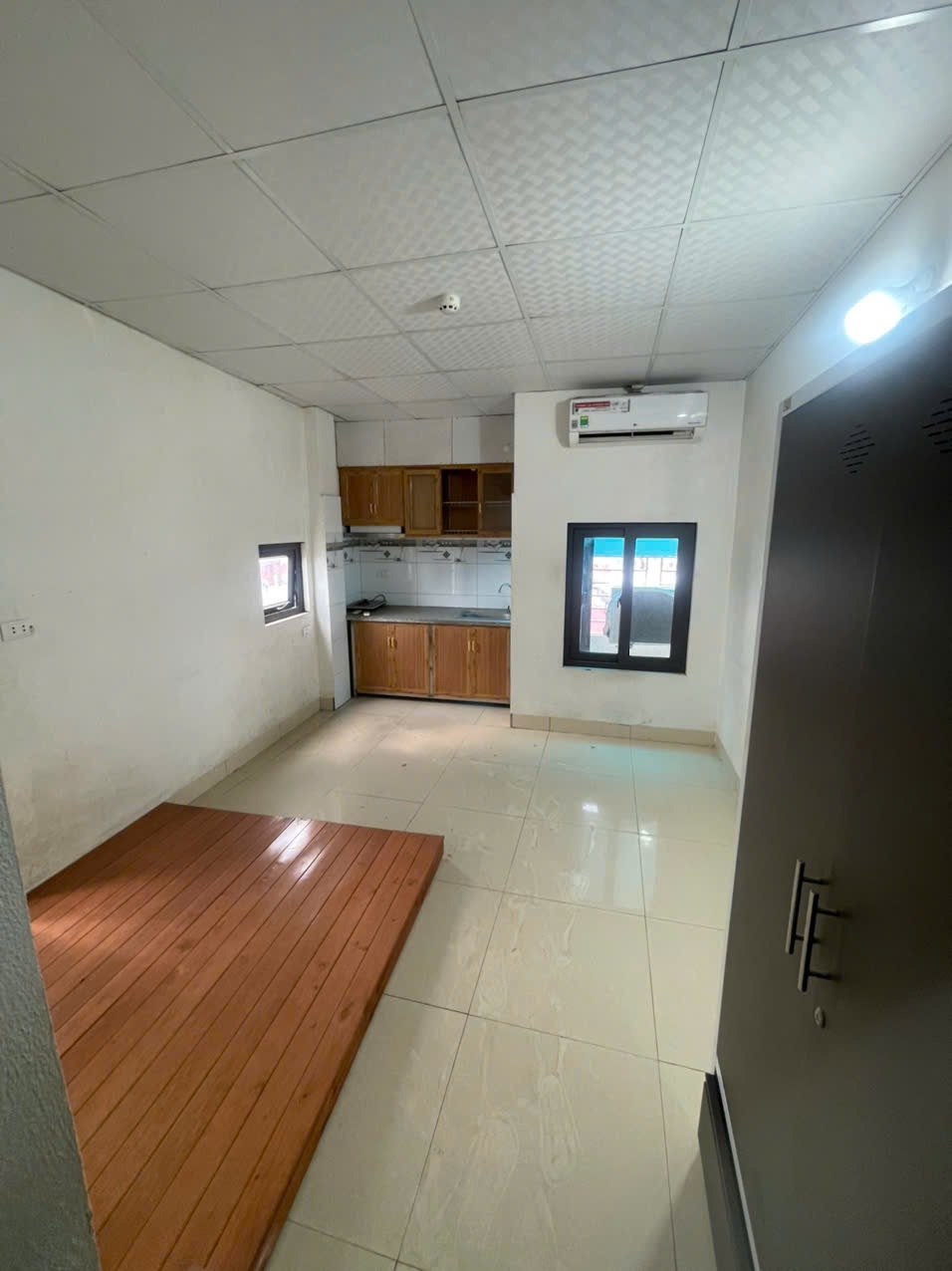Phòng trọ Studio 30m2 tại Shome Nguyên Xá - Bắc Từ Liêm - Phòng ngủ