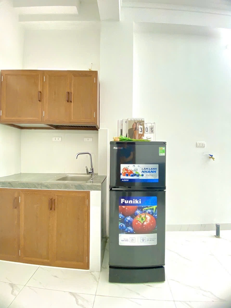 Phòng trọ Studio 30m2 tại 4PS Housing Kim Giang - Thanh Xuân - Phòng bếp