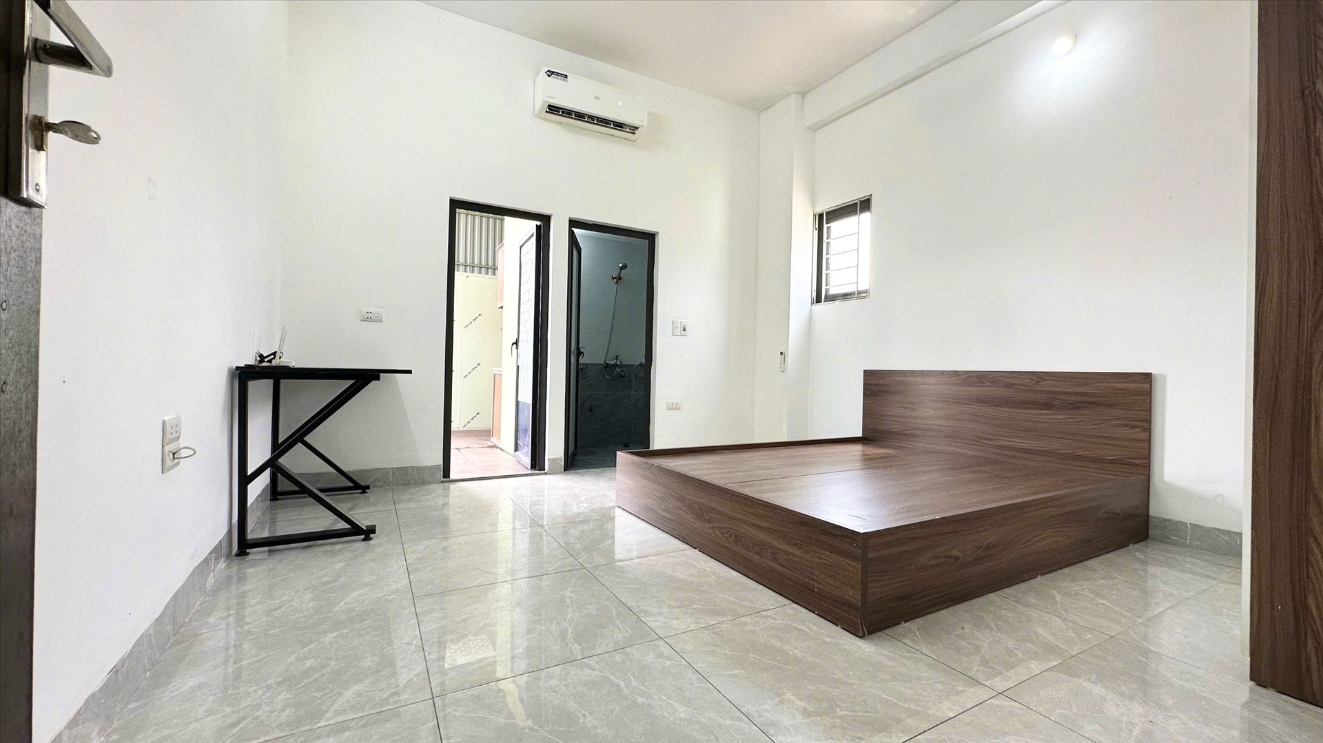 Phòng trọ Studio 30m2 tại BP Home Phú Mỹ - Nam Từ Liêm - Phòng ngủ