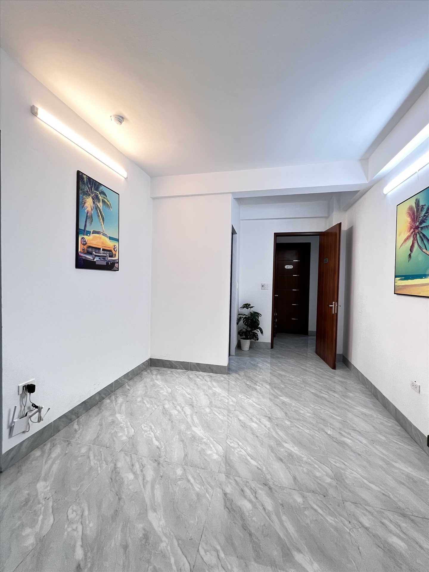 Phòng trọ 1 Phòng ngủ 35m2 tại QM Housing Apartment Lê Quang Đạo - Nam Từ Liêm - Phòng khách