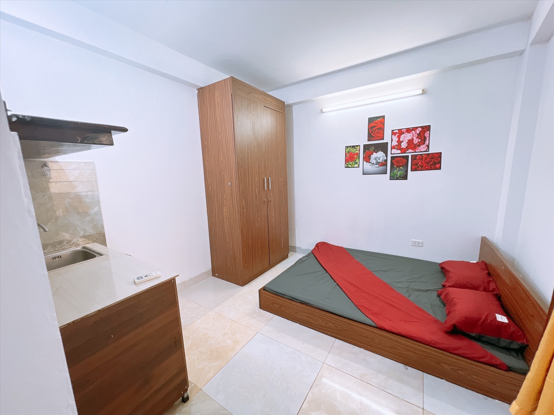 Phòng trọ Studio 20m2 tại Suha Home 2 Cầu Giấy - Cầu Giấy - Phòng ngủ