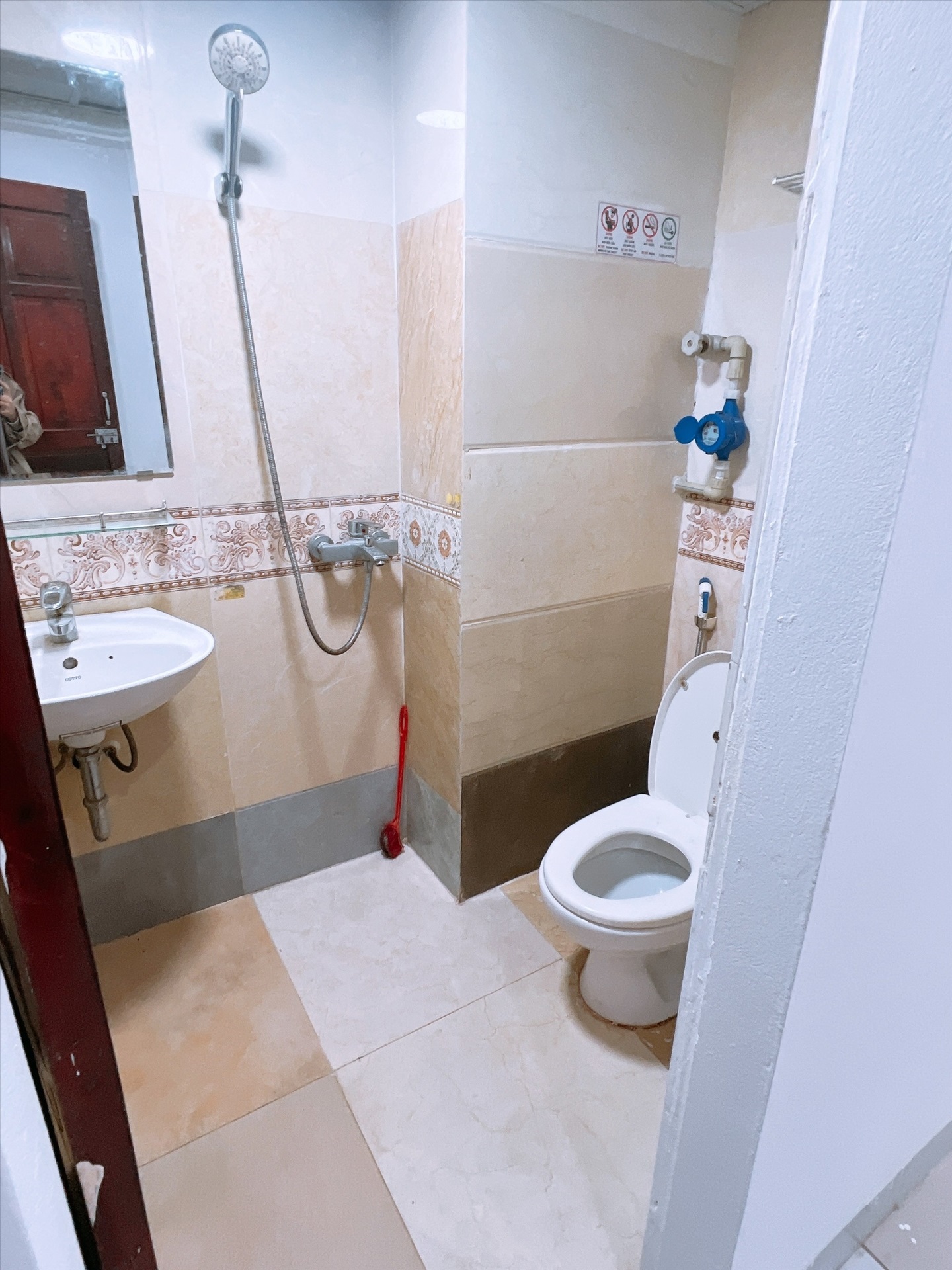 Phòng trọ Studio 20m2 tại Suha Home 2 Cầu Giấy - Cầu Giấy - Phòng tắm