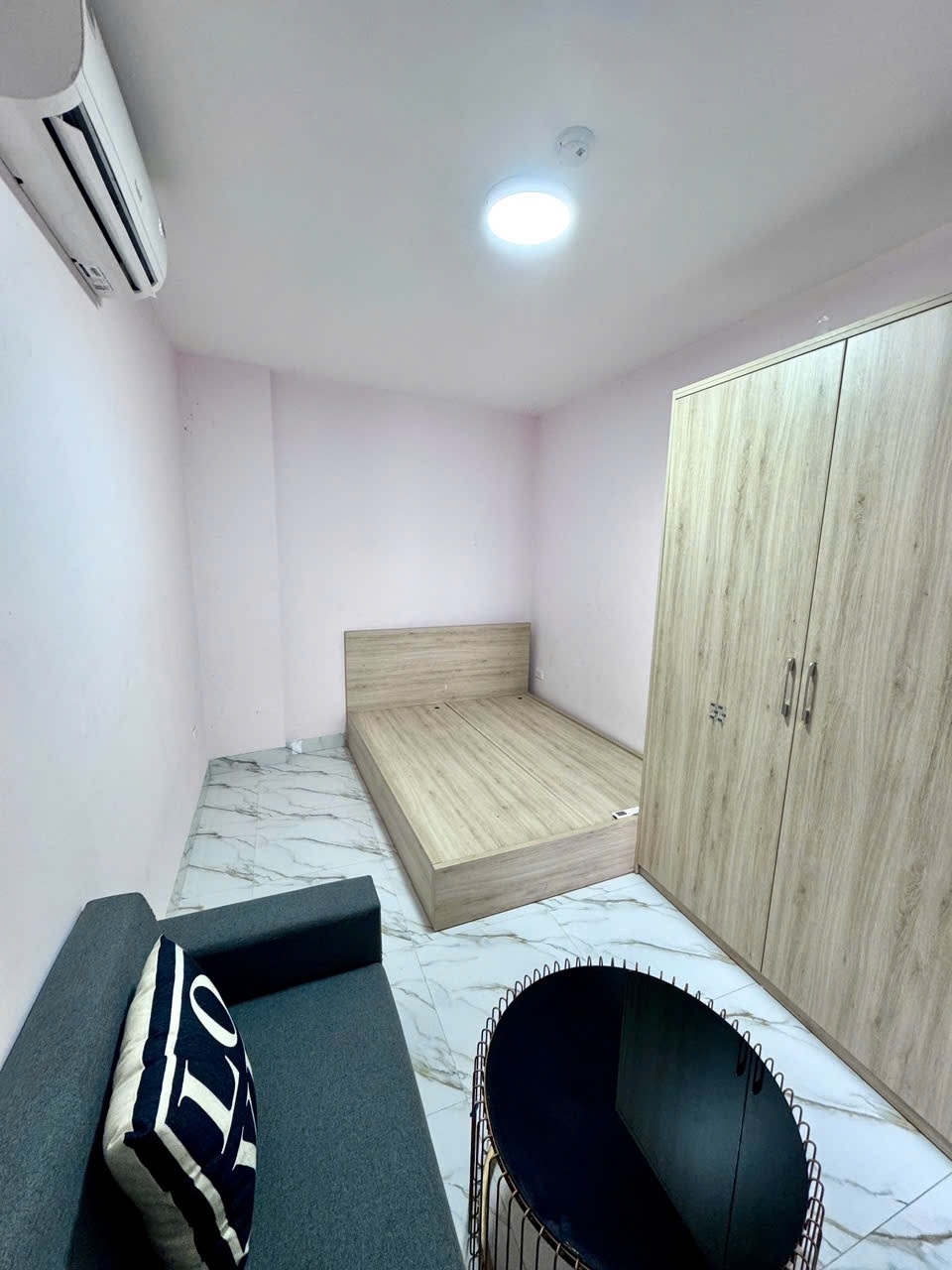 Phòng trọ Studio 15m2 tại Shome Văn Hương - Đống Đa - Phòng ngủ