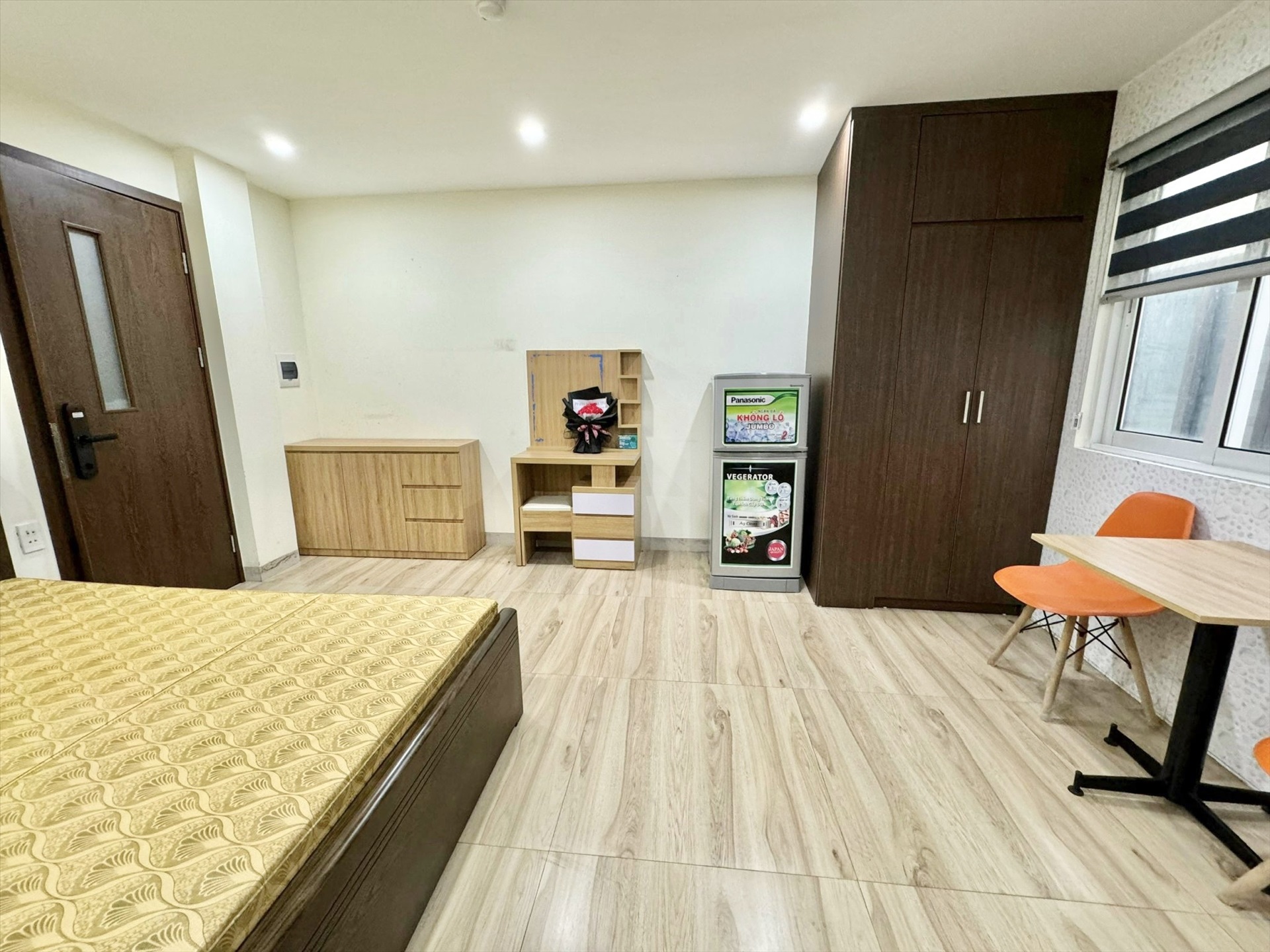 Phòng trọ Studio 25m2 tại HP Land 1 Trần Hữu Tước - Đống Đa - Phòng ngủ