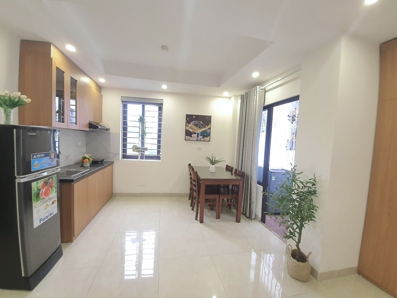 Phòng trọ 1 Phòng ngủ 50m2 tại Suha Home Quan Nhân - Thanh Xuân - Ban công