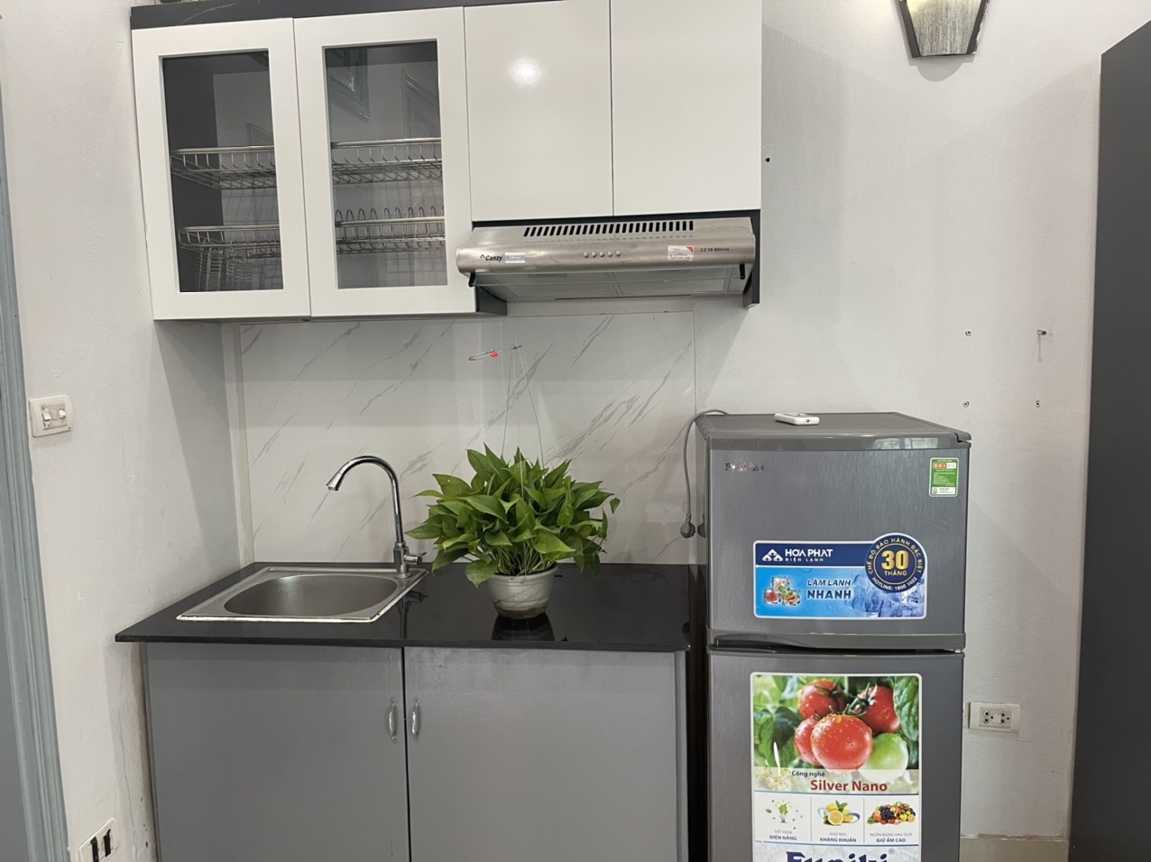 Phòng trọ Studio 25m2 tại Sunny Apartment Xuân Thủy - Cầu Giấy - Phòng tắm