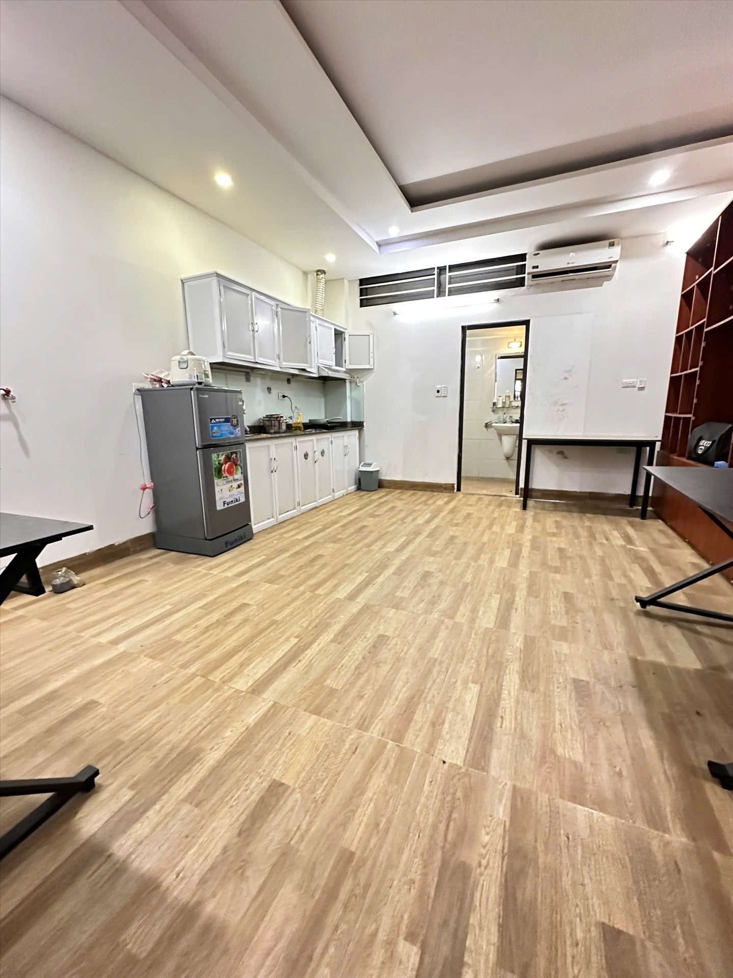 Phòng trọ Studio 40m2 tại VNFI House 1 Mễ Trì Thượng - Nam Từ Liêm - Phòng bếp