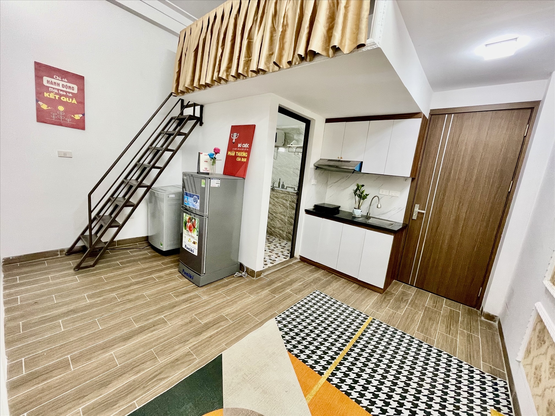 Phòng trọ 1 Phòng ngủ 35m2 tại DH House Chính Kinh - Thanh Xuân - Phòng bếp