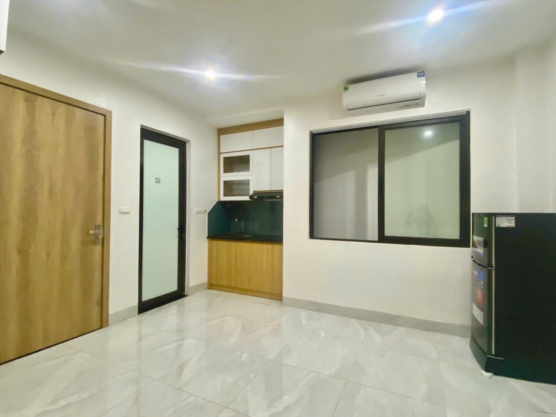Phòng trọ Studio 25m2 tại 4PS Housing 2 Trần Khát Chân - Hai Bà Trưng - Phòng bếp