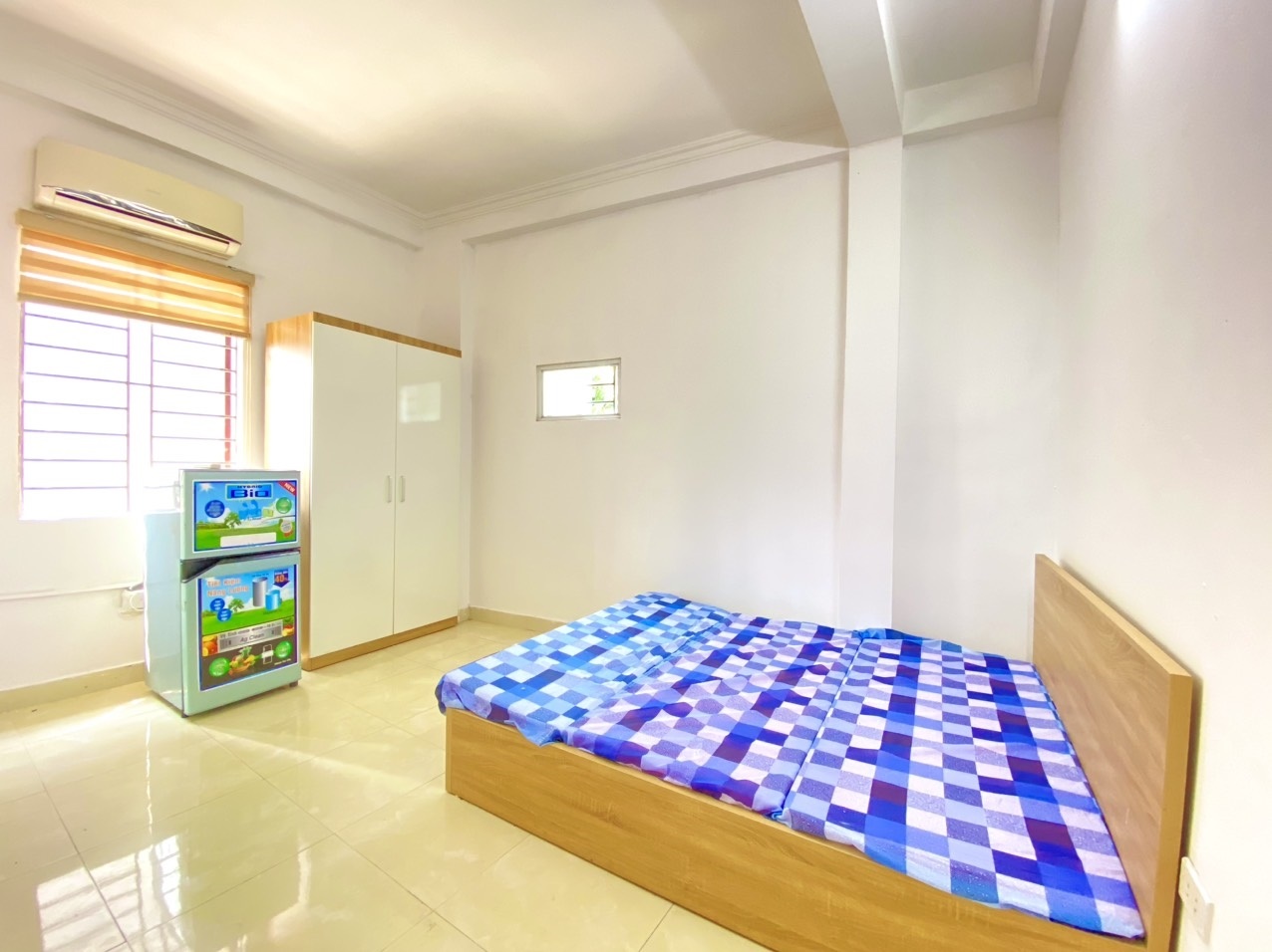 Phòng trọ Studio 20m2 tại 4PS Housing 3 Trần Khát Chân - Hai Bà Trưng - Phòng ngủ