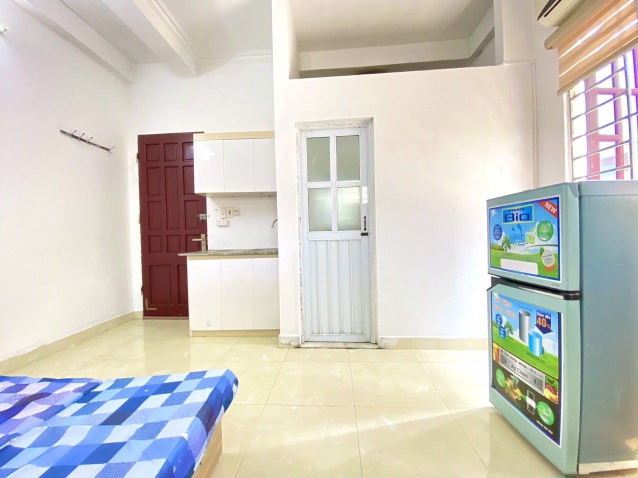 Phòng trọ Studio 20m2 tại 4PS Housing 3 Trần Khát Chân - Hai Bà Trưng - Phòng ngủ