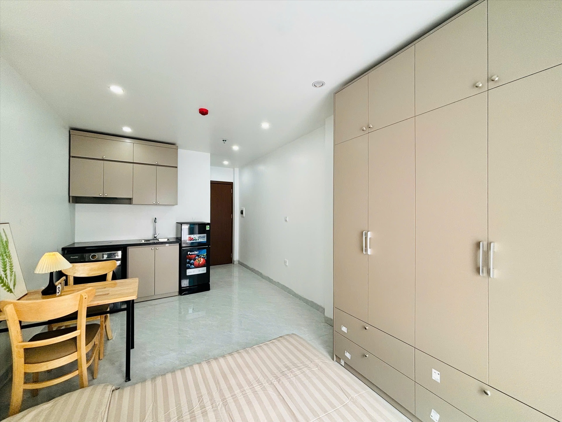 Phòng trọ Studio 30m2 tại 4PS Housing Đại La - Hai Bà Trưng - Phòng ngủ