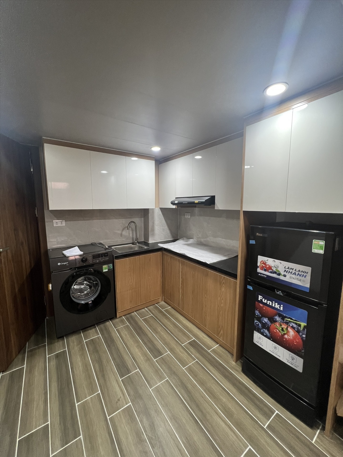 Phòng trọ 2 Phòng ngủ 35m2 tại GENZ Home Kiều Mai - Bắc Từ Liêm - Phòng bếp