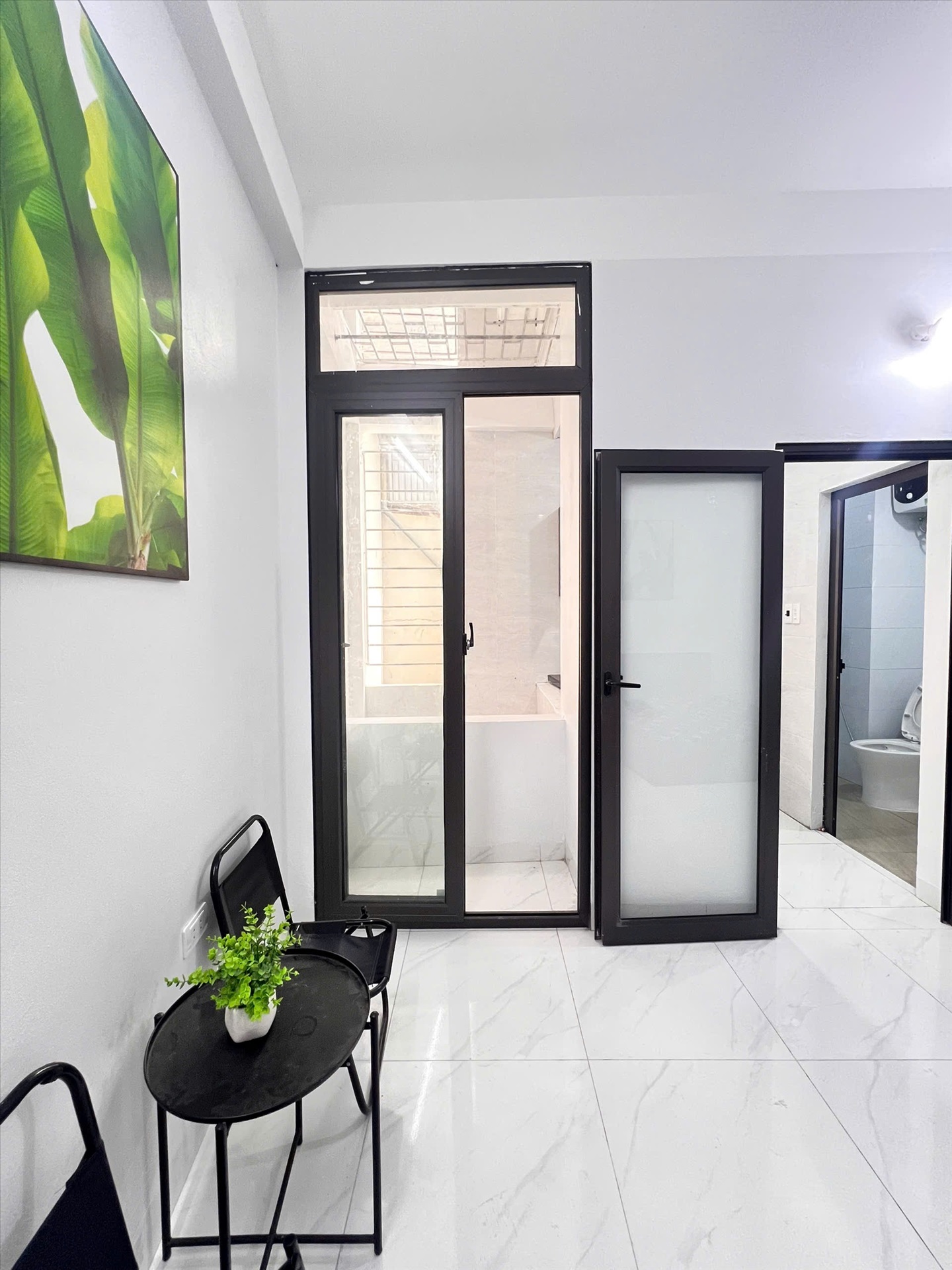 Phòng trọ 1 Phòng ngủ 27m2 tại QM Apartment Phú Đô - Nam Từ Liêm - Phòng khách