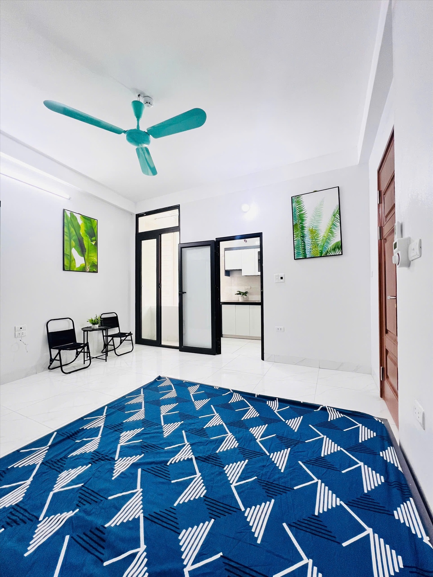 Phòng trọ 1 Phòng ngủ 27m2 tại QM Apartment Phú Đô - Nam Từ Liêm - Phòng ngủ