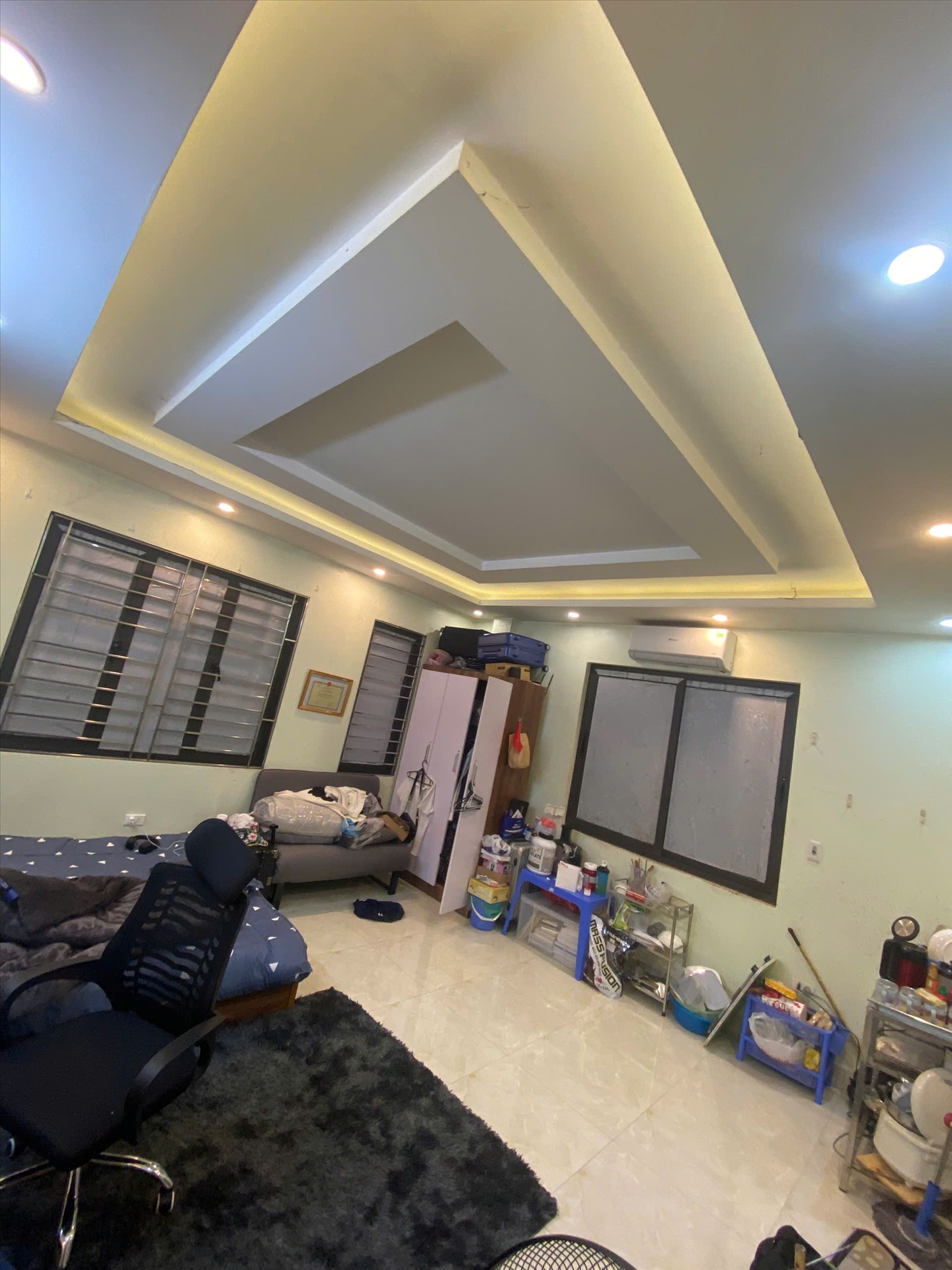 Phòng trọ Studio 28m2 tại CT House Hàm Nghi - Nam Từ Liêm - Phòng ngủ