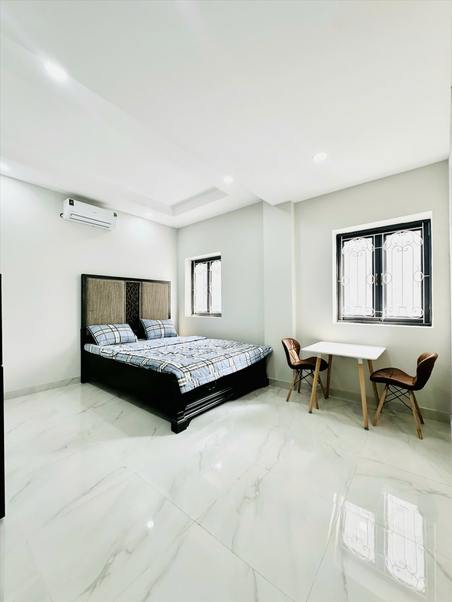 Phòng trọ Studio 25m2 tại Diamond House Bạch Đằng - Bình Thạnh - Phòng ngủ