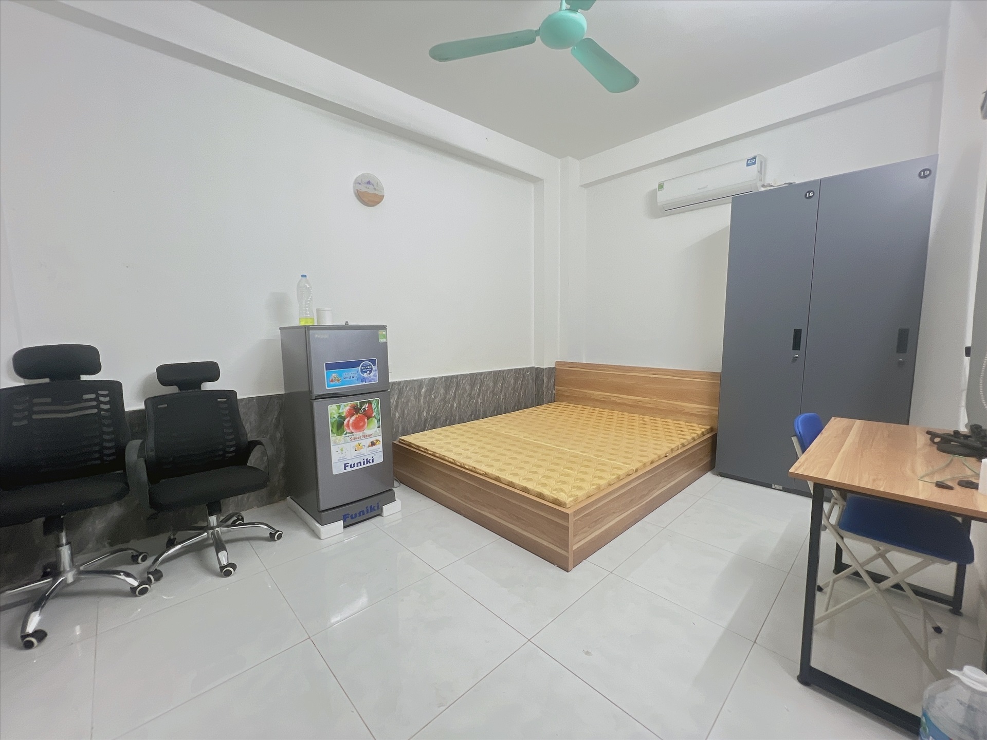 Phòng trọ Studio 25m2 tại AT Home Trần Duy Hưng - Cầu Giấy - Phòng ngủ